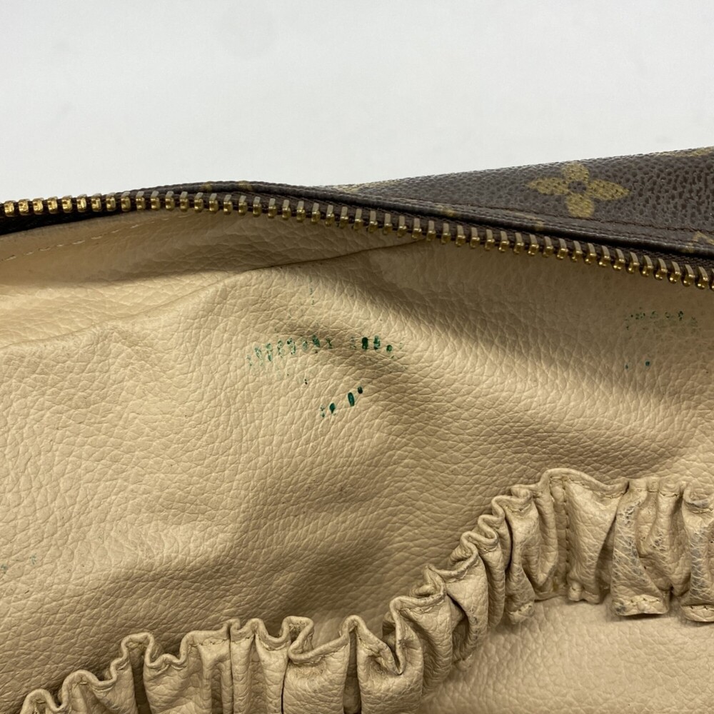 LOUIS VUITTON Brown Monogram Pouch - image 7